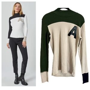 NWT Alp N Rock Lou Women’s mock neck long sleeve shirt apres ski winter sz M